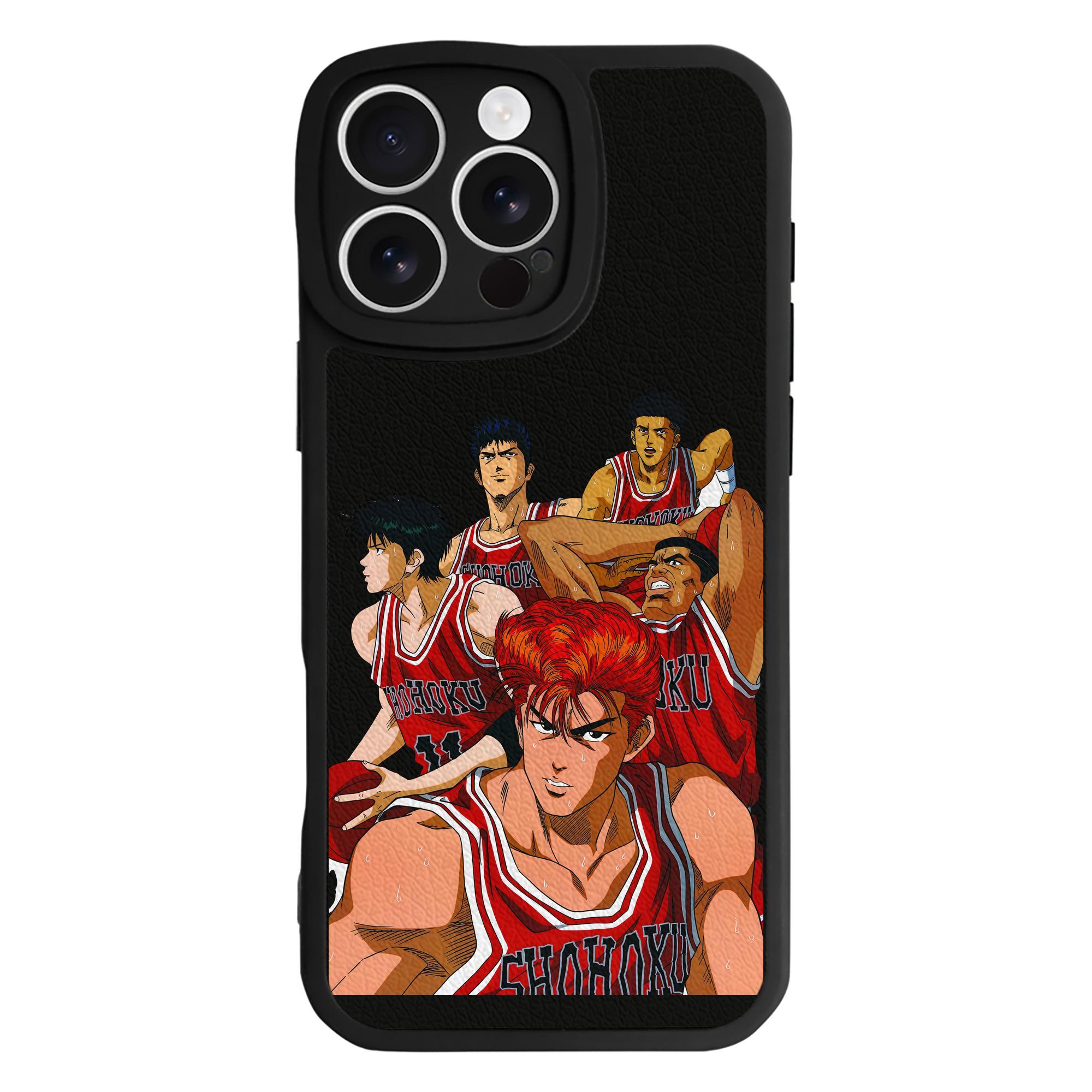 （画像用） SLAM DUNK／スラムダンク 【iPhone 16シリーズ対応】シリコンスマホケース（レザー調） 材質：シリコン